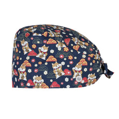 Puppy Animals Print Working Cap Unisex Cotton Hat with Sweatband