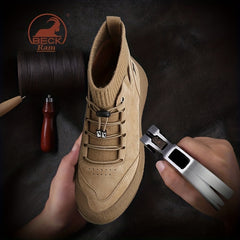 Men's No Tie Sneakers Comfortable Sock Shoes