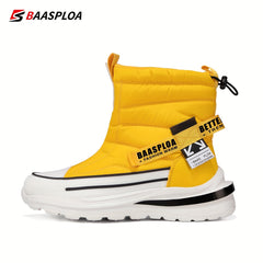 Women's High Top Snow Boots Anti Slip Warm Thick Bottom Boots