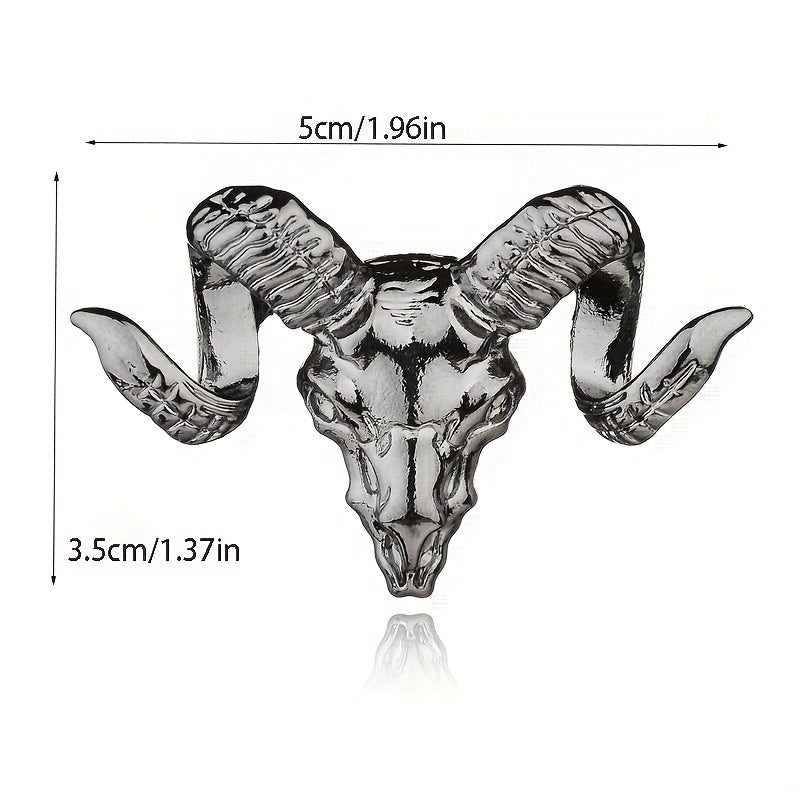 High end Male Goat Suit Brooch