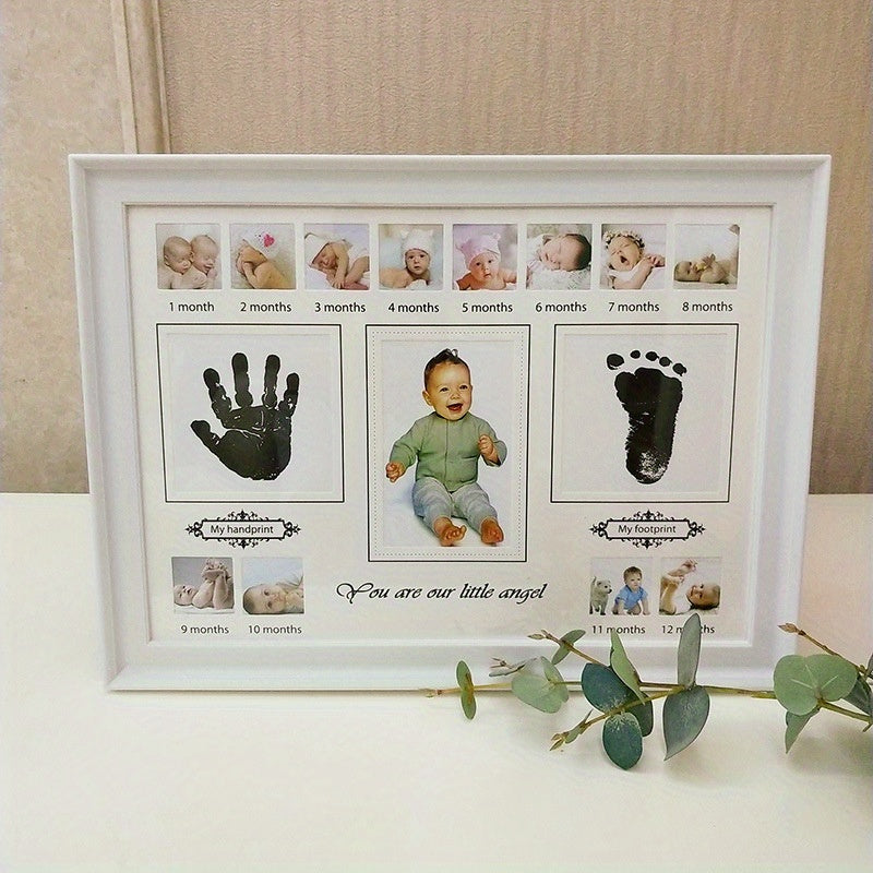 Baby Monthly Picture Photo Frame - Perfect Newborn Shower Gift