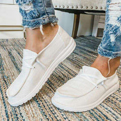 Women's Lace Up Lightweight Sneakers Low Top Shoes