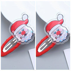 Sequin Christmas Hair Clips Holiday Hair Accessories for Girls