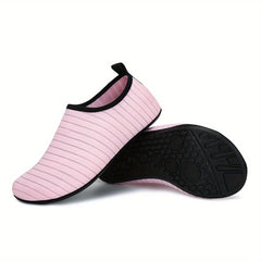Women's Water Socks Lightweight Beach Slip On Swimming Shoes