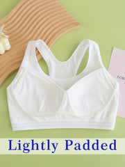 3pcs Seamless Sports Bras Breathable Running Workout Tank Bra