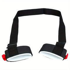 Adjustable Ski Bearing Strap With Cushioned Shoulder Rest