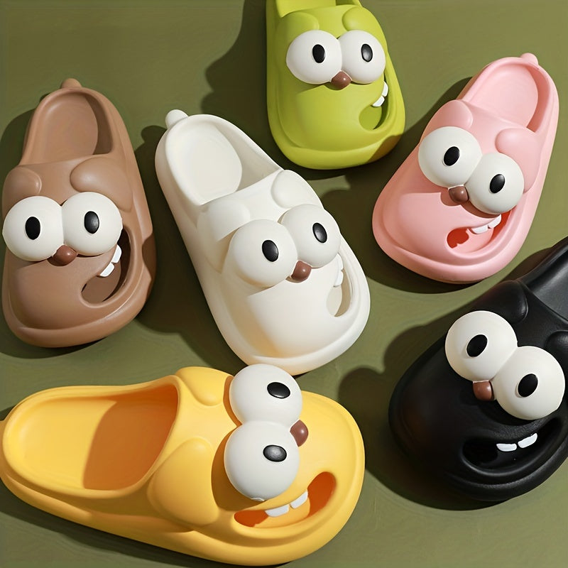 Women's Cartoon Slides Lightweight Closed Toe Slip On Shoes