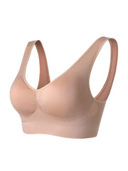 Women Lightly Lined Wire Bra Push Up Deep V Underwire Double Support