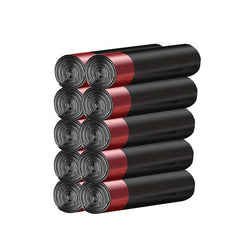 10 Rolls Drawstring Trash Bags 10pcs Per Roll Random Disposable Plastic