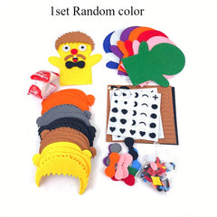 DIY Felt Hand Puppet Kit Create Character Puppets Parties Festive Events