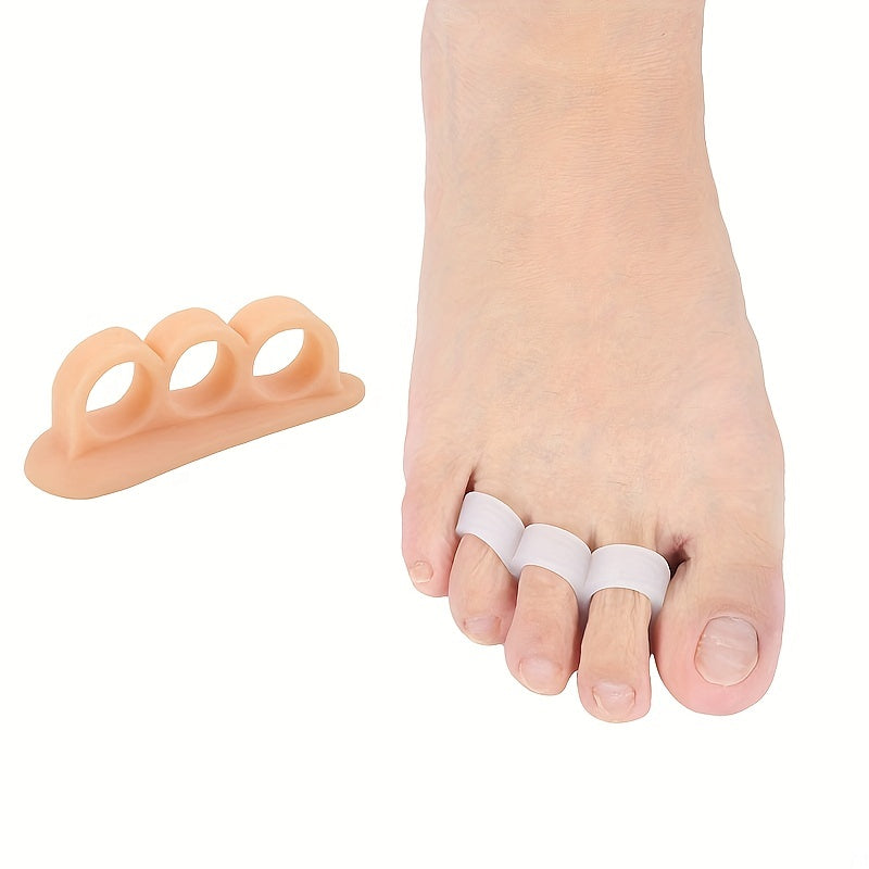 Silicone Gel Hammer Toe Straightener - Correct Curled Toes - Night Use