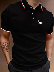 Men's Golf Shirt Short Sleeve Tennis Top