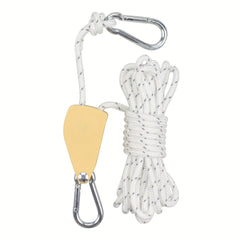 Windproof Rope with Adjuster for Canopy, Reflective Pull Rope Lanyard