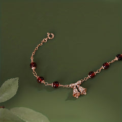 Christmas Bell Pendant Bracelet for Girls Kids