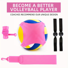 Volleyball Solo Trainer for Serving Set Spiking