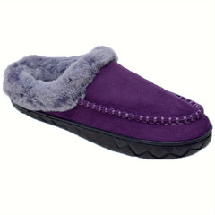 Women's Cozy Slip on Snow Boots with Memory Foam