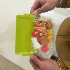 27pcs Mini French Fries Hamburger Toy Set House Pizza Bread Simulation Food
