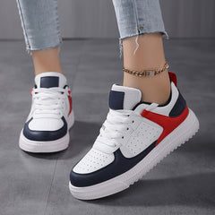 Women's Round Toe Skate Shoes Lightweight Non Slip Sneakers