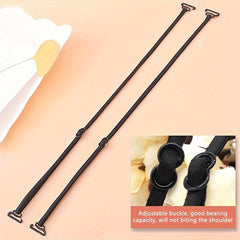 3pcs Elastic Bra Shoulder Straps Non slip Adjustable Underwear Straps