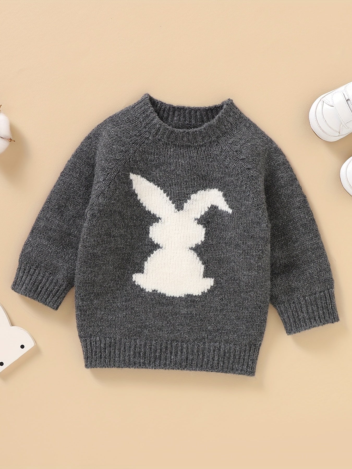 Lovely Bunny Baby Knitted Sweater Kids Top