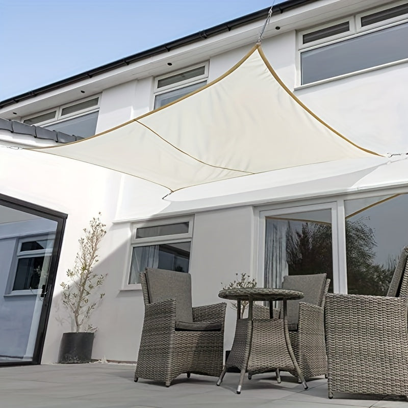 Waterproof Rectangle Sun Shade Sail 3x3m with Rope