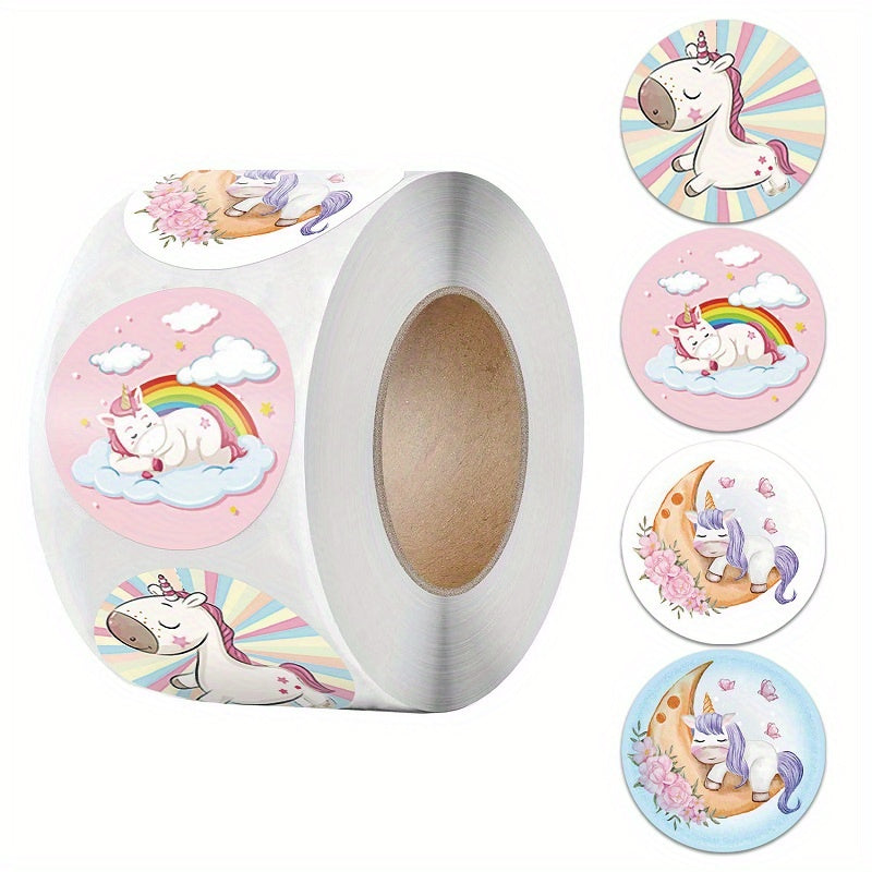 500pcs Student Reward Incentive Self-adhesive Stickers Label Office Decor