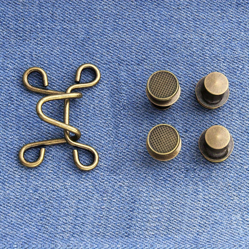 Detachable Buttons For Jeans Waist Adjustment Buckle Waist Tightener