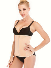 Zipper Waist Trainer Tummy Wrap Slimmer Belly Belt