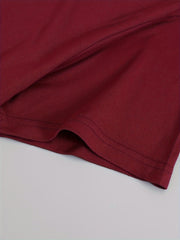 Casual Round Neck T Shirt Short Sleeves Sports Running Tops