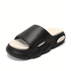 Men's Cloud Slides Pillow Slippers Lightweight Open toe Shoes For Indoor Outdoor