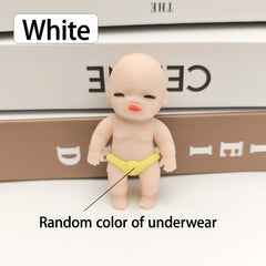 Mini Doll Stress Relief Squeeze Toy Underwear