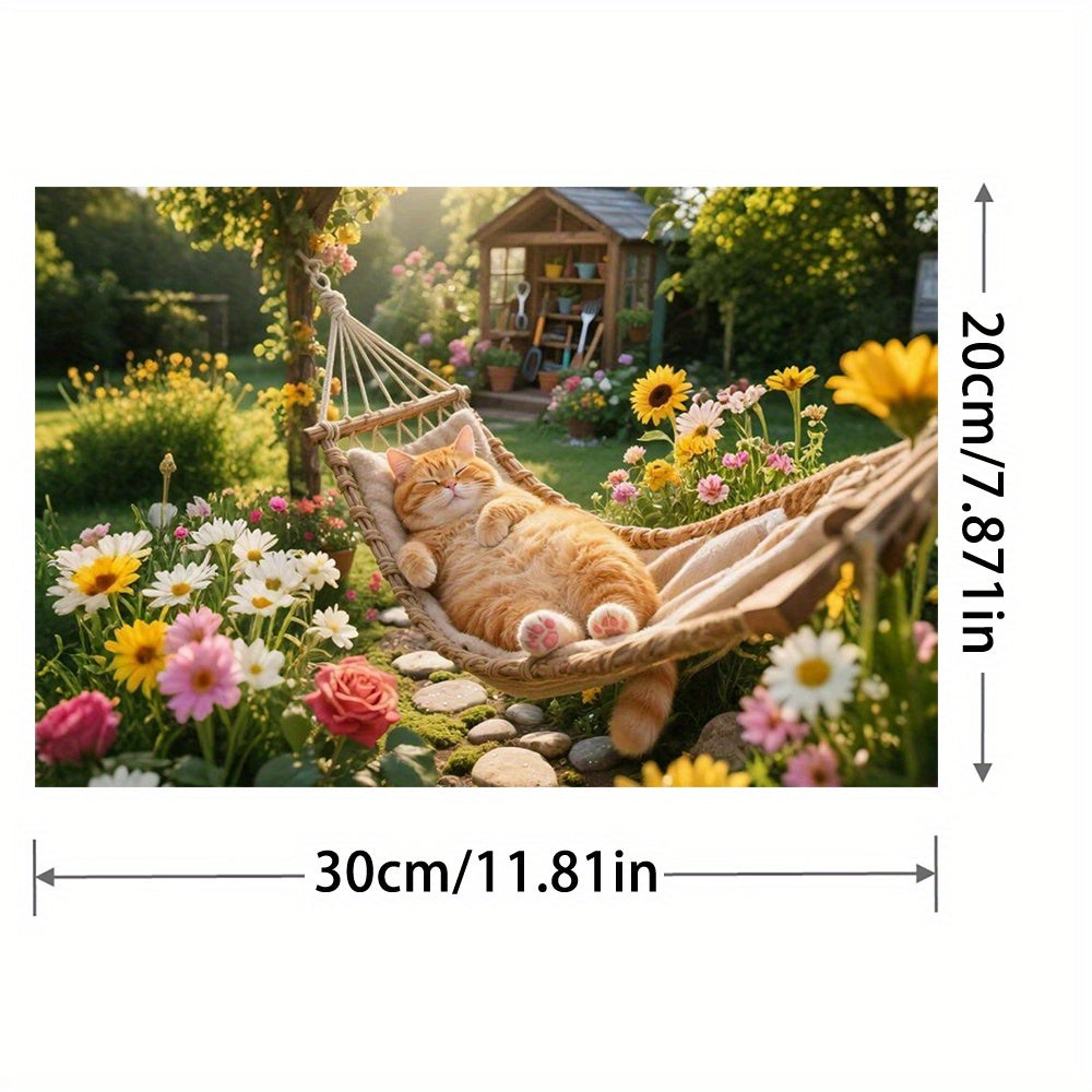 Charming Garden Themed Diamond Painting Kit - Ideal Gift for Women