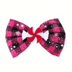 Christmas Bows Hair Clips Baby Girls Hair Bow Hairpins