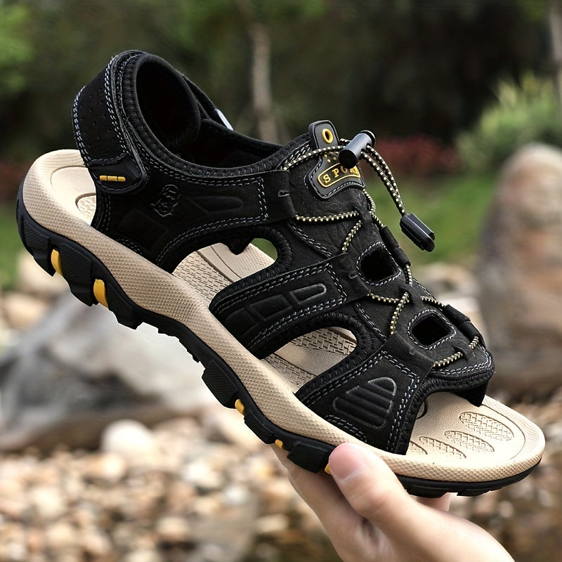 Men's Breathable Mesh Non slip Sandals Quick Dry Beach Shoes