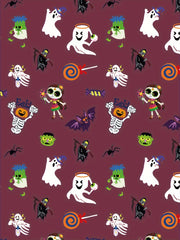 Halloween Print Lounge Pants Comfy & Funny Elastic Waistband Pants