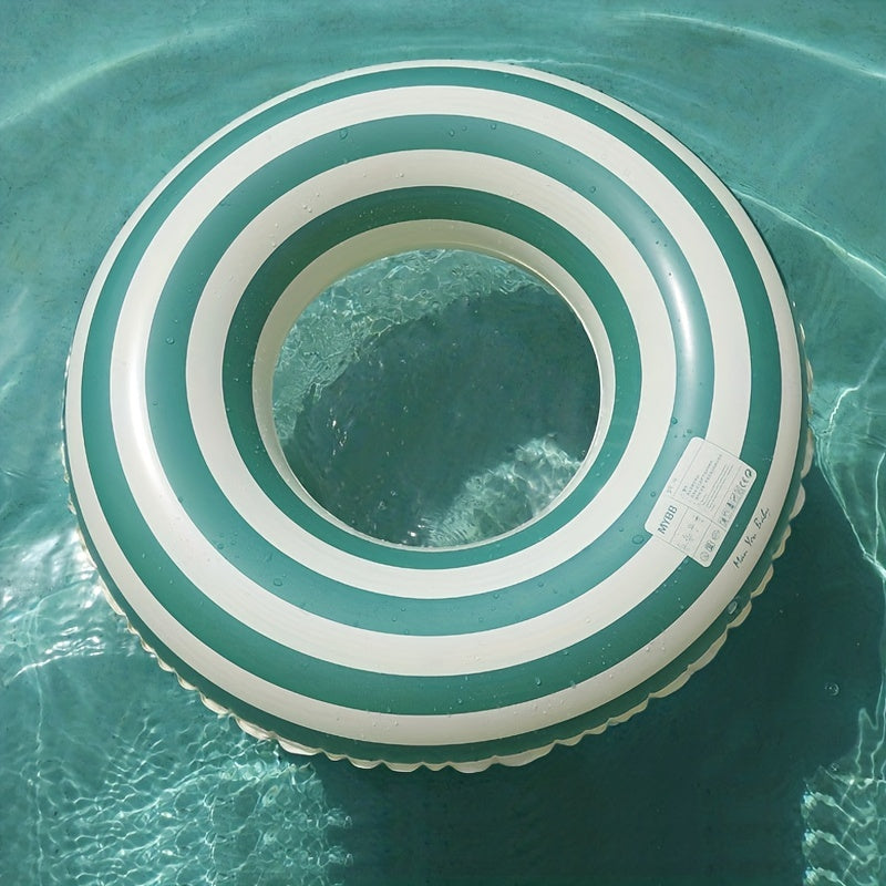 Striped Swimming Ring Inflatable Baby Underarm Ring Double Air Bag