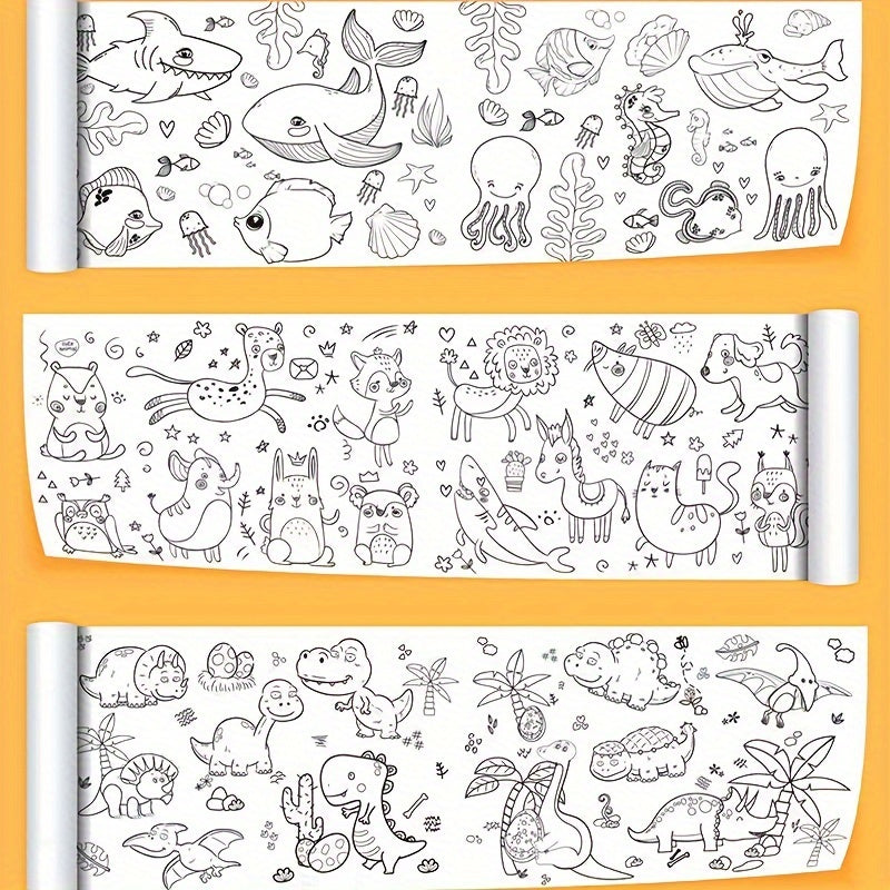 Graffiti Drawing Paper Roll Painting Canvas Non-dirty Wall Gift 118-472 inch