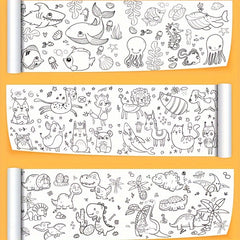 Graffiti Drawing Paper Roll Painting Canvas Non-dirty Wall Gift 118-472 inch