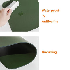 PU Leather Mouse Pad for Office Computer