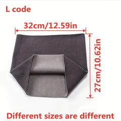 Double Sided Velvet Waist Belt Warm Stomach Thickened Waist Belt