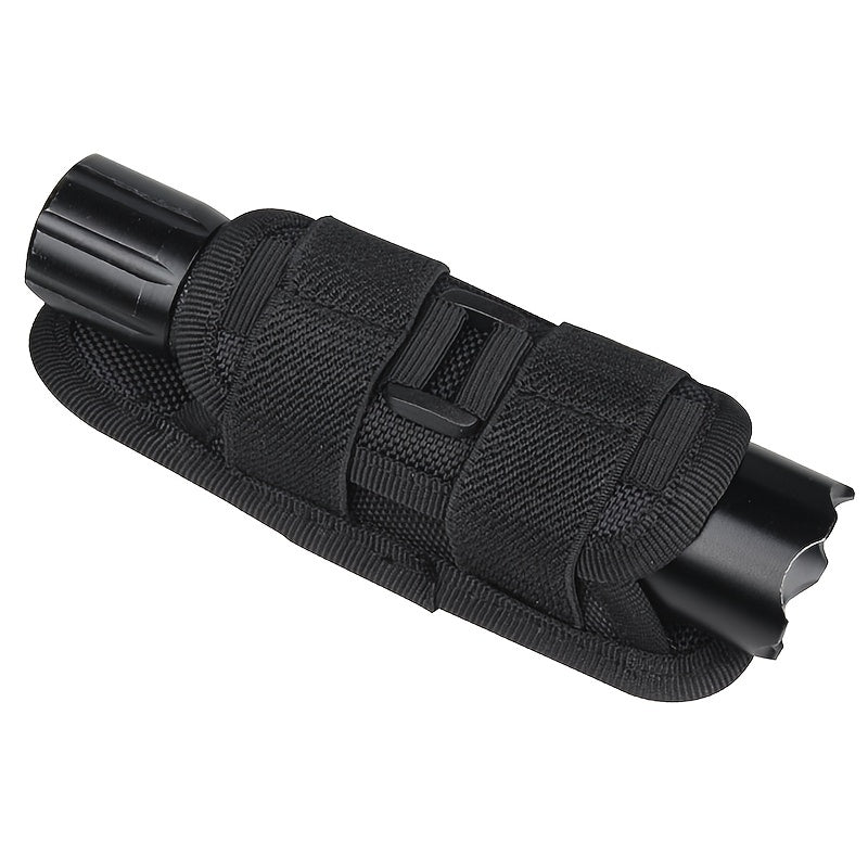Tactical Flashlight Pouch Holster For Belt Torch Cover Accessory