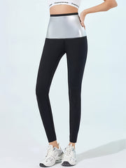 Skinny 9 Point Yoga Running Leggings Women's Clothing