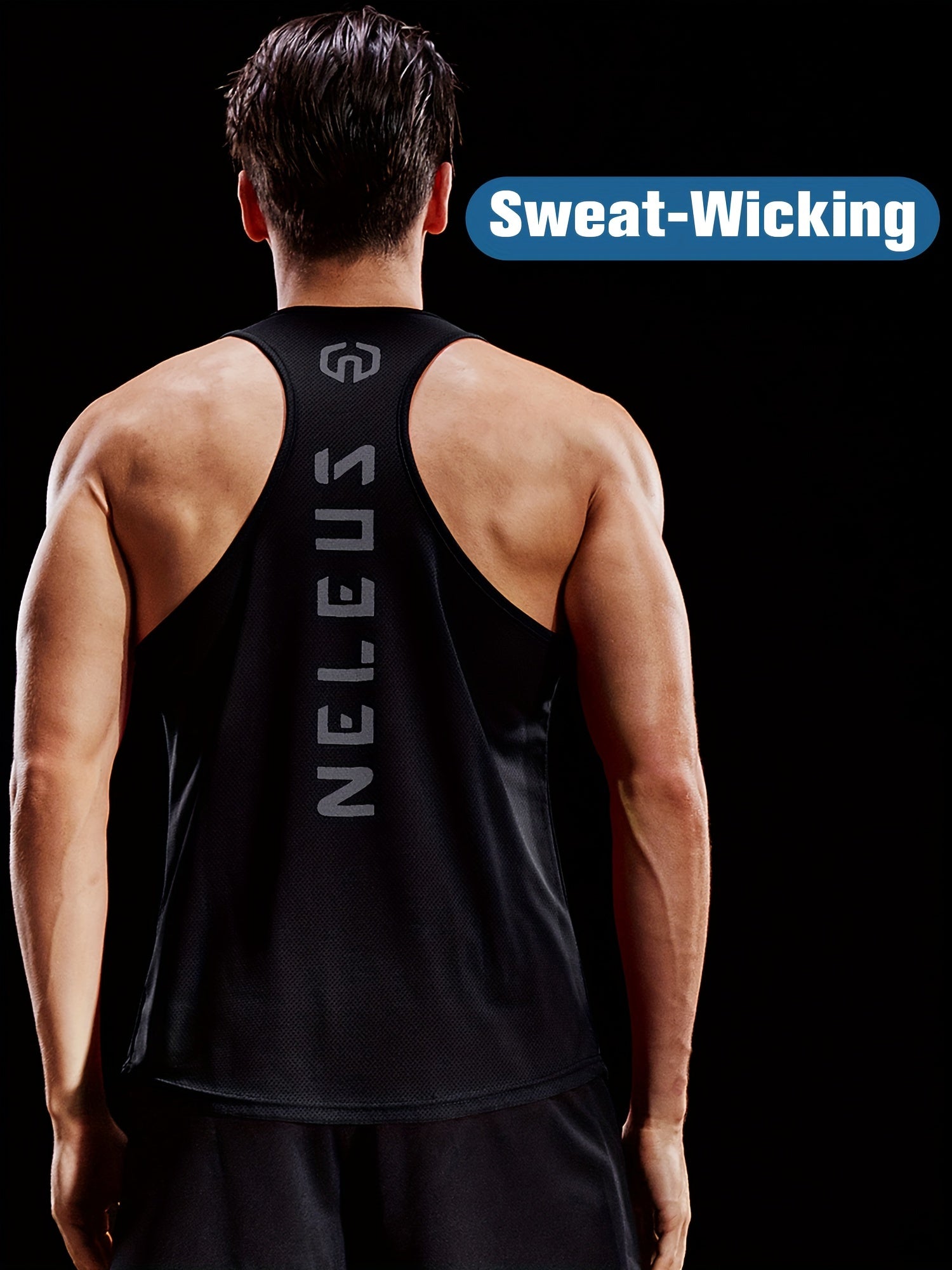 Men's Breathable Quick Drying Tank Top for Fitness