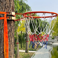 2pcs Thickened Basketball Net Durable Standard Frame Net