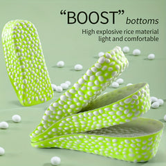 1.5-Inch Height Increase Insoles Soft Elastic Breathable 38in