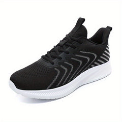Men's Knitted Breathable Lightweight Running Shoes