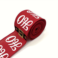 4.57 Meter Christmas Wired Ribbon Xmas Tree Burlap Ribbon