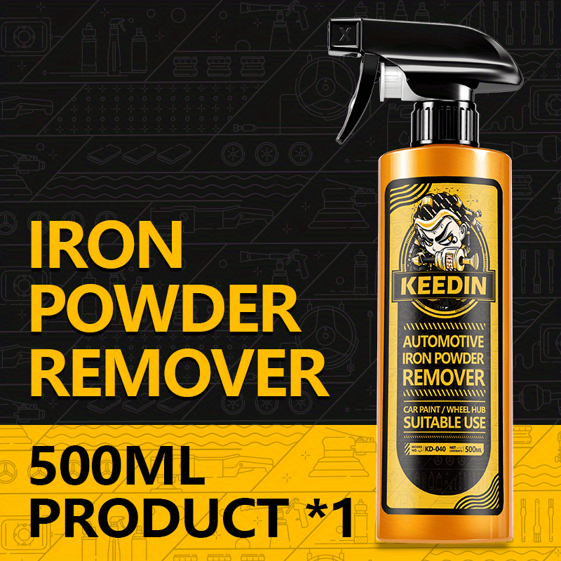 KEEDIN Car Iron Powder Remover - Strong Decontamination Washer