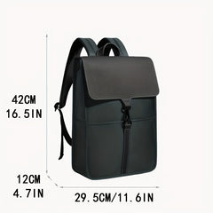 Men's Casual Waterproof Laptop Backpack for School or Commuting