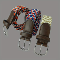 Elastic Belt Canvas Woven Twist Wax Rope for Girls & Youth